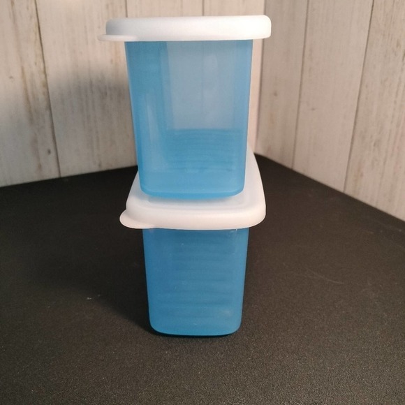 Tupperware Fridge Smart mini containers #4735 with lids #4736 (E8) - Picture 4 of 10